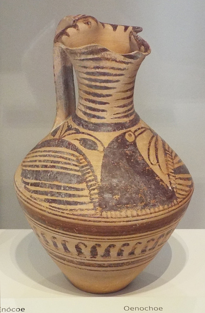 Iberian Oenochoe in the Archaeological Museum of Madrid, October 2022