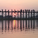 U Bein bridge at sunset