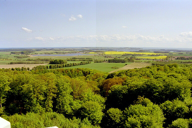 Ausblick vom Schloss Granitz