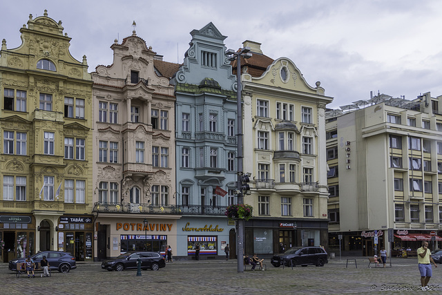 auf dem Platz der Republik/Náměstí Republiky, Pilsen/Plzeň ... P.i.P. (© Buelipix)