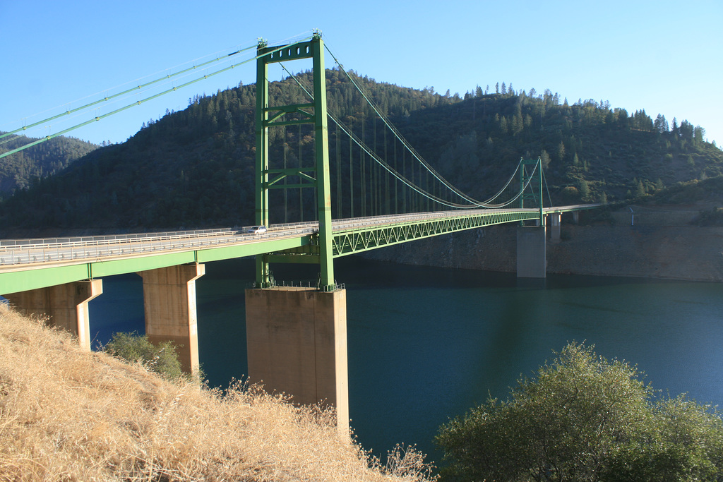 Bidwell Bar suspension bridge