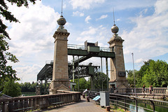 Oberhaupt des alten Schiffshebewerks Henrichenburg (Waltrop-Oberwiese) / 20.06.2021