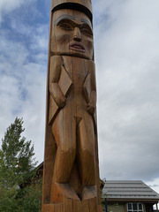 Detail of a Totem Pole