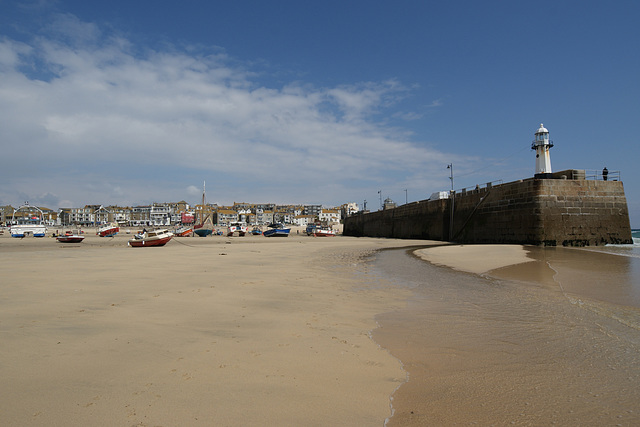 St. Ives Harbour Entrance