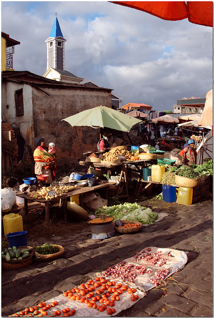 Market Day in Antananarivo Market Day in Antananarivo