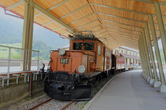 RhB "Krokodil" / Ge 6/6   // Bahnmuseum Bergün GR