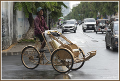 Rickshaw in Phnom Penh