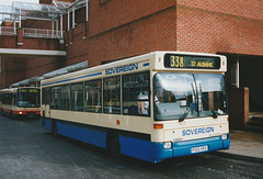 Sovereign 501 (P501 VRO) in Welwyn Garden City - 9 Apr 1998