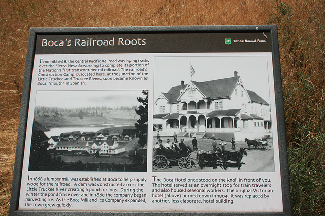 Boca Interpretive Sign