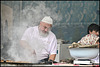 Tashkent market. Food stall