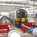 South Western Railway 450 083 at the buffers platform 15 Waterloo Station 25 9 2023