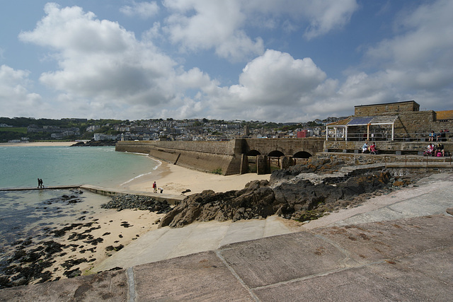 St. Ives Harbour Entrance