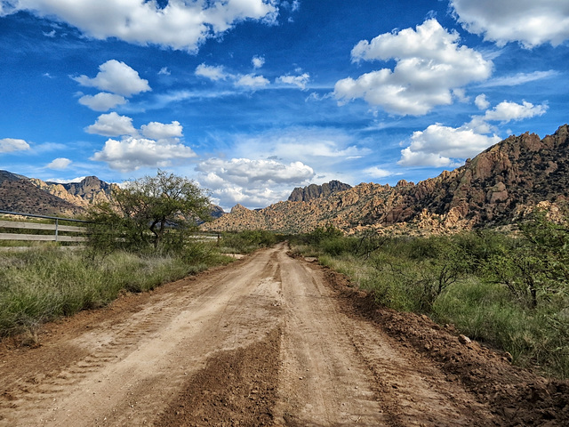 Stronghold Canyon Road