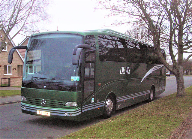 Dews Coaches 62 DEW (BJ03 JHX) in Mildenhall - 1 Dec 2011 (DSCN7294)