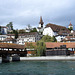 Luzerner Skyline über der Reuss
