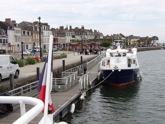 Excursion en bateau , en Baie de Somme , à Saint  Valery-sur-Somme (80)