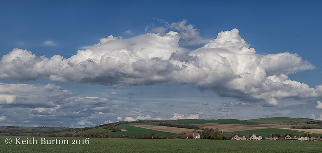 View over the South Downs