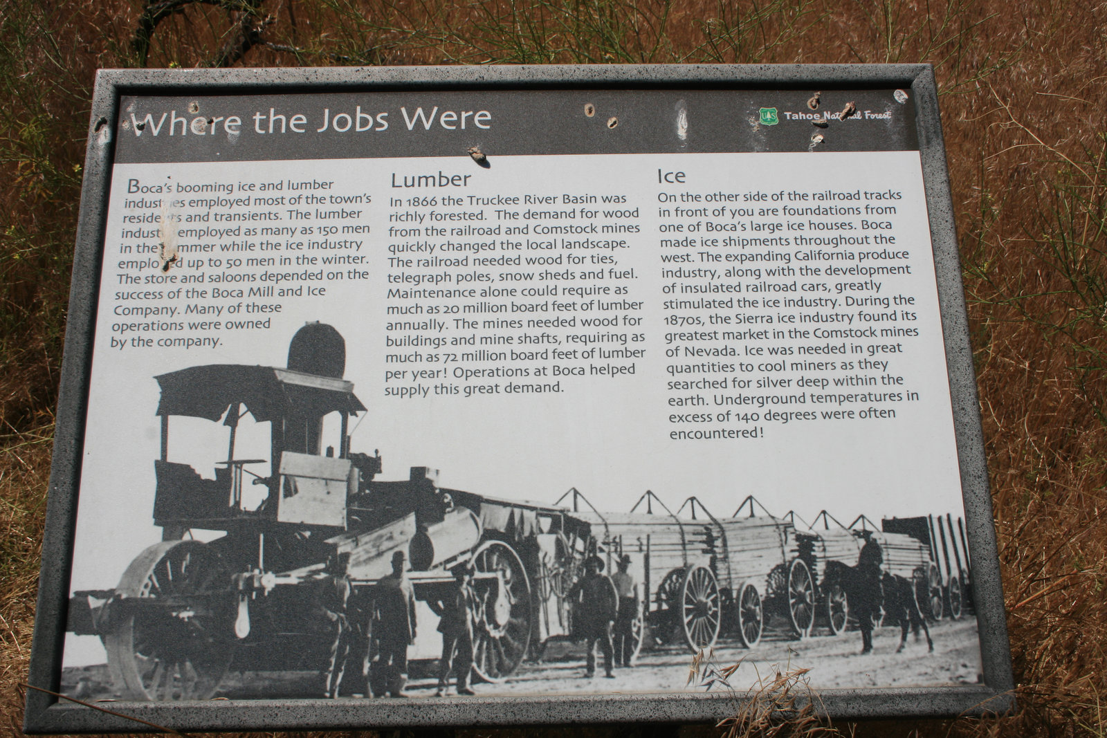 Boca Interpretive Sign