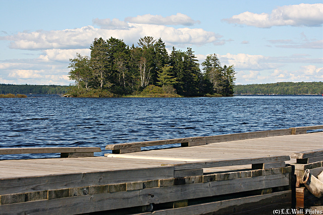 Looking Across Gardner Lake