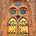 Kirchentür in Norddeutschland