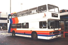 East Midland Motor Services 310 (SHE 310Y) in Sheffield – 24 Sep 1992 (180-26)