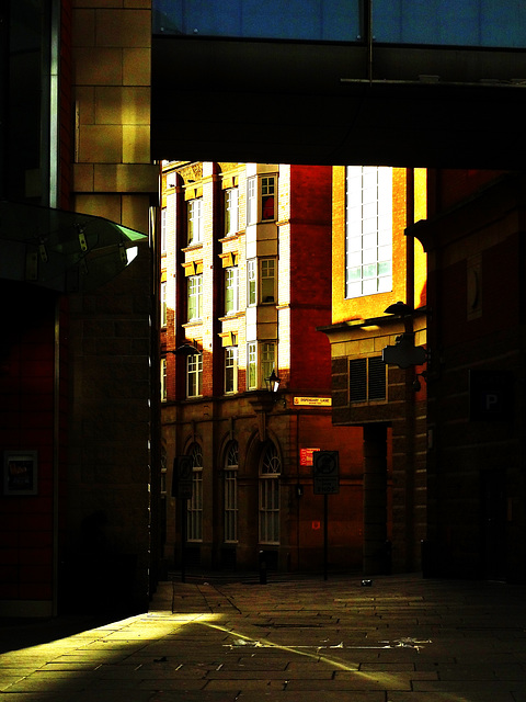 Newcastle City Centre. Christmas Day