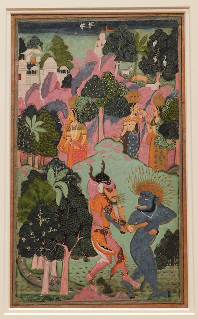 Demons Fighting over an Animal Limb in the Metropolitan Museum of Art, August 2019