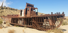 Rusting Ship, and No Water