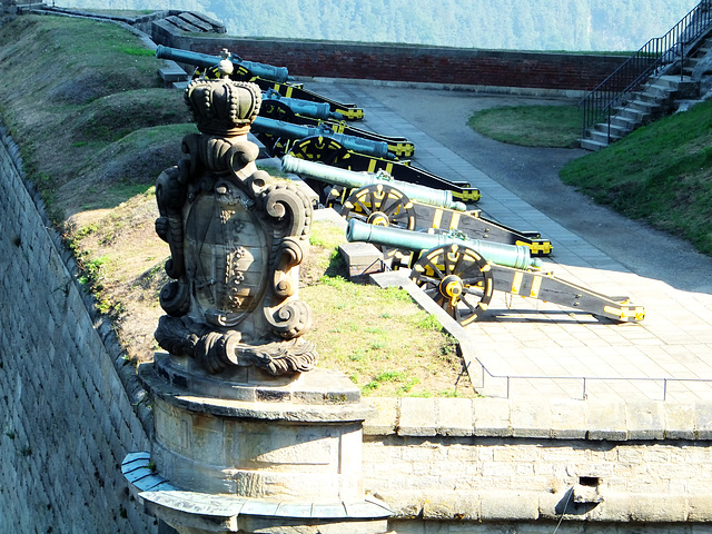 Festung Königstein. Vorderlader. ©UdoSm