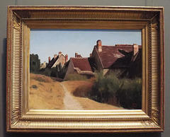 Houses Near Orleans by Corot in the Getty Center, June 2016