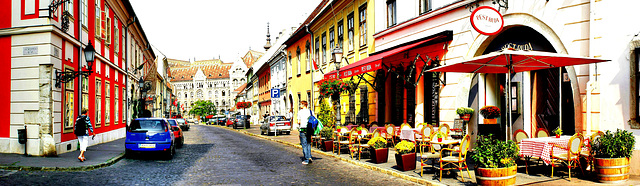 Next to the Bastei in Buda. ©UdoSm