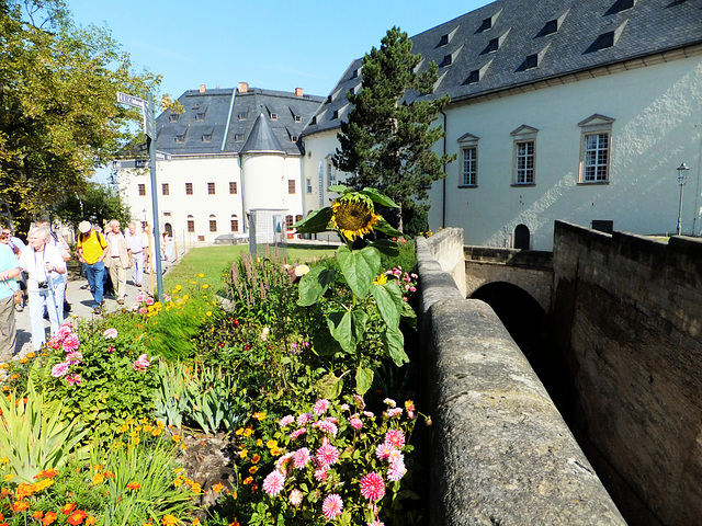 Festung Königstein. Der Tunnel vom Eingangsbereich endet auf dem Festungshof. ©UdoSm