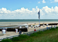 Strand in Cuxhaven-Döse