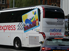 West Midlands Travel (National Express) 92 (BX65 WAA) in Manchester - 24 May 2019 (P1020086)