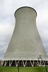 Kühlturm des STEAG-Kraftwerks Lünen / 16.03.2019