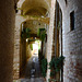 Italy, Medieval Labyrinth of Narrow Streets in Assisi