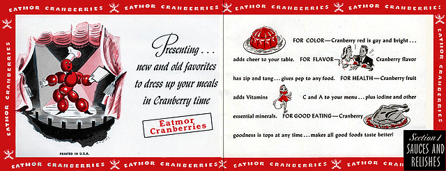 Cranberries, And How To Cook Them, c1940