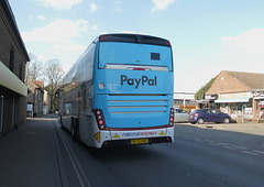 Ambassador Travel (National Express contractor) 306 (BV72 XGK) in Mildenhall - 20 Mar 2025 (P1200703)