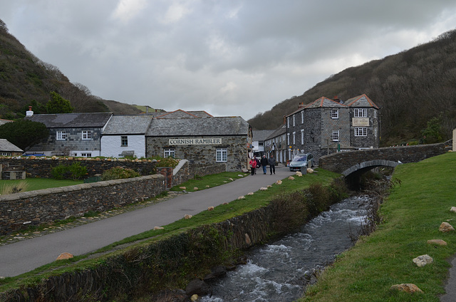 Boscastle Town on the River of Valency