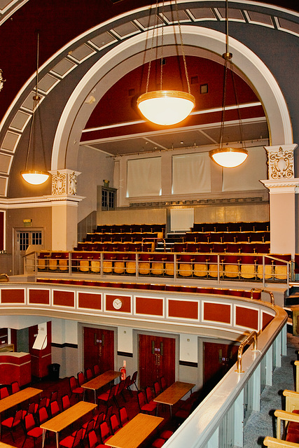 Clydebank Town Hall, Main Hall Balcony