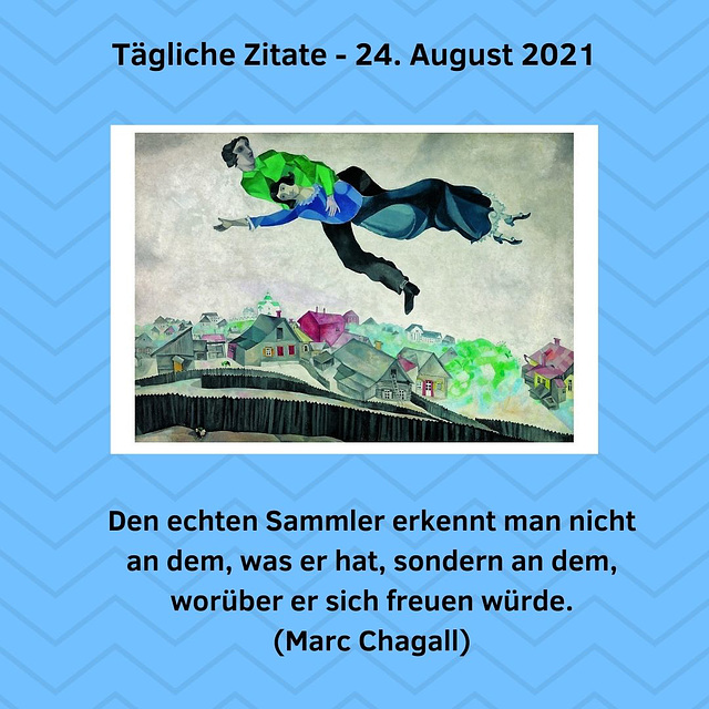 Tägliche Zitate - 24. August 2021