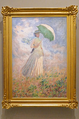 Essai "Femme à l'ombrelle tournée vers la gauche" (Claude Monet - 1886)