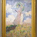 Essai "Femme à l'ombrelle tournée vers la droite" 'Claude Monet - 1886)