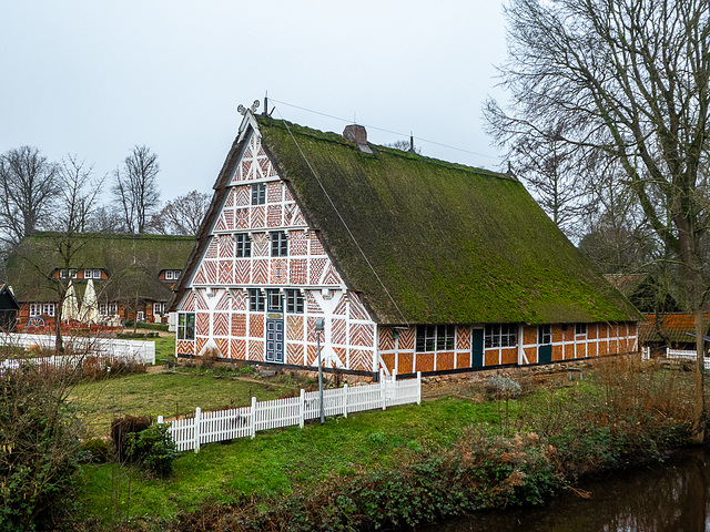 Museum Farm House in Stade - Bauernhof aus dem Alten Land  - HFF (315°)