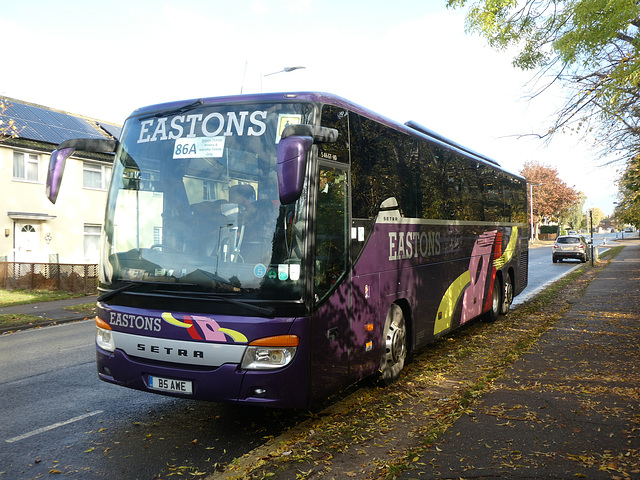 Easton’s Coaches B5 AWE in Bury St. Edmunds - 20 Oct 2020 (P1070919)