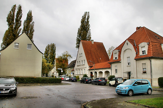 Hugo-Stinnes-Straße (Gartenstadt Welheim, Bottrop) / 20.10.2021