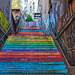 The Rainbow stairs