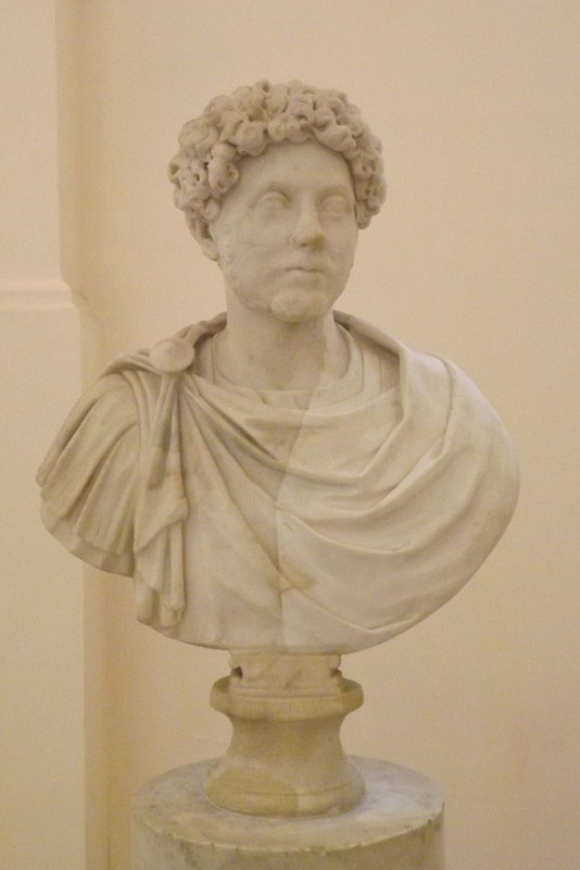 Portrait of a Young Marcus Aurelius in the Naples Archaeological Museum, July 2012