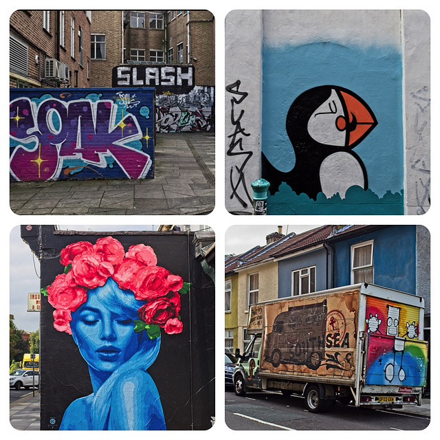 Southsea Street Art Collage