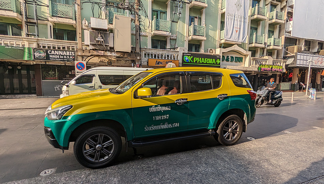 Taxi et cannabis / Cab and weed